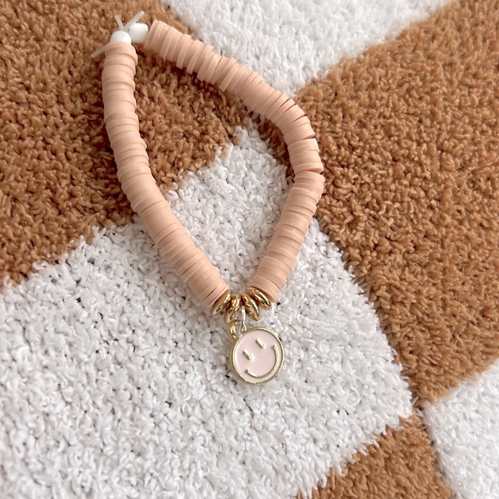 Smiley Face Charm Bracelet